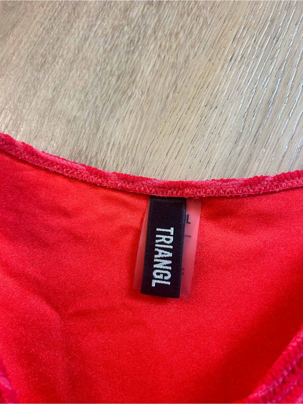 Triangl Bikini - MAIA - MATO RED TERRY TOWELLING SCOOP BIKINI SET - Picture 5 of 5
